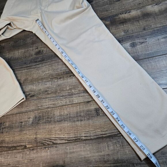 Charles Tyrwhitt slim fit pants light beige size 34x29 short (hemmed) - Picture 4 of 11